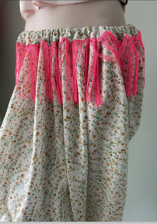Fringe Harem Trousers