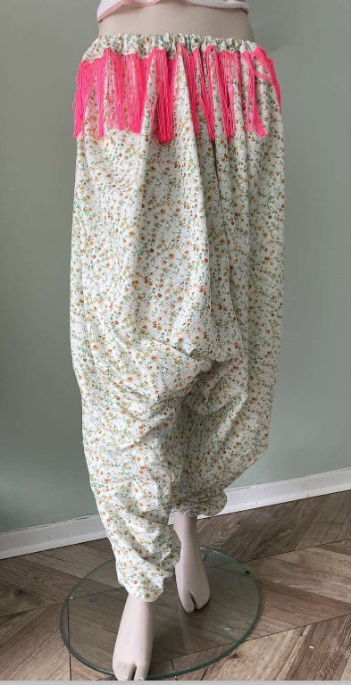 Fringe Harem Trousers