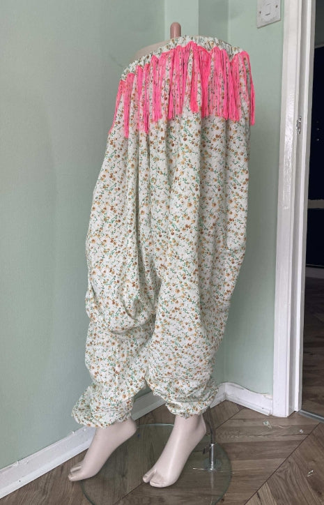 Fringe Harem Trousers